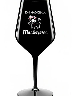 I AM MAGICONAL. MAGICOROŽEC - čierny nerozbitný pohár na víno 470 ml