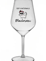 I AM MAGICCONAL. MAGICCORNER - priehľadný nerozbitný pohár na víno 470 ml