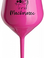 I AM MAGICONAL. MAGICOROŽEC - ružový nerozbitný pohár na víno 470 ml