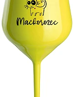 I AM MAGICCOLORIAN - žltý nerozbitný pohár na víno 470 ml