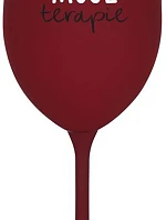 MOJE TERAPIE - bordo sklenice na víno 350 ml
