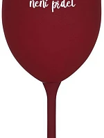 Pretože byť CLASSY NIE JE PRELIMINÁRNE - burgundský pohár na víno 350 ml