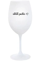 ČISTIACE POHÁRKY - pohár na biele víno 350 ml