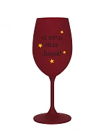 Kým sa napijem, príde ježko - burgundský pohár na víno 350 ml