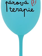 Terapia pre páry - tyrkysový pohár na víno 350 ml