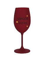 Vianočný pohár na víno 350 ml
