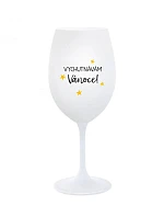 I ENJOY CHRISTMAS - pohár na biele víno 350 ml