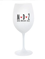 I HAVE A PERFECT WOMAN - pohár na biele víno 350 ml