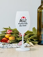 MEDZINÁRODNÝ DEŇ VÍNA - pohár na biele víno 350 ml