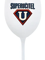 SUPERUČITEL (MARK) - pohár na biele víno 350 ml