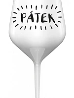 FRIDAY - biely nerozbitný pohár na víno 470 ml
