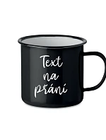 WISHING TEXT - čierna plechovka 300 ml