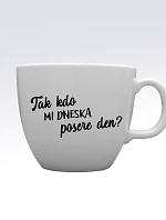 SO WHO WILL SAVE MY DAY TODAY? - MEGA XXL keramický hrnček 1000 ml