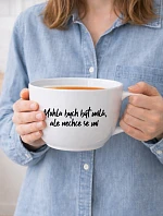 Mohol by som byť milý, ale nechcem - MEGA XXL keramický hrnček 1000 ml