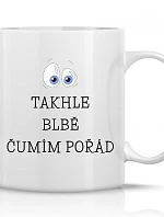 I'M SO BAD I'M SMELLING TOGETHER - klasický biely keramický hrnček 300 ml