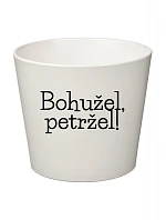 BOHUŽEL, PETRŽEL! - malý květináč 
