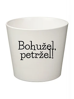 BOHUŽEL, PETRŽEL! - velký květináč 