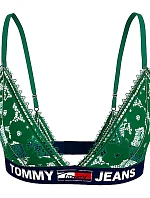Dámska čipkovaná podprsenka Undersized Jeans UW0UW03508-L30 - Tommy Hilfiger