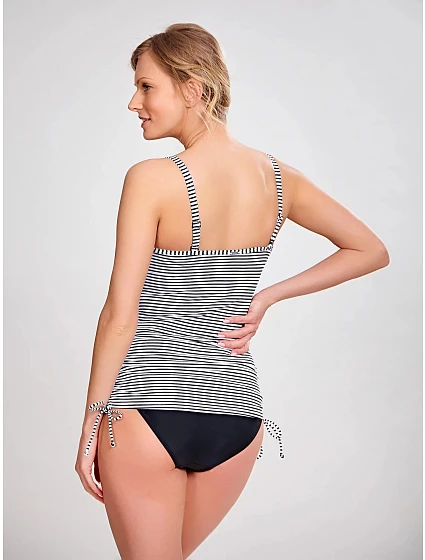 Vrchní díl plavek Anya Stripe černá bílá  model 18378211 - Panache