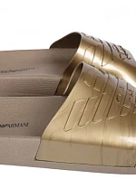 Šľapky X4PS02 zlatá - Emporio Armani