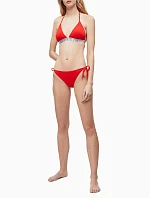 Spodný diel plaviek KW0KW00818-XA7 červená - Calvin Klein
