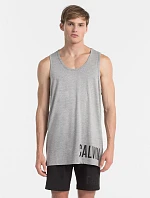 Pánske tielko KM0KM00758 - BEH čierna - Calvin Klein