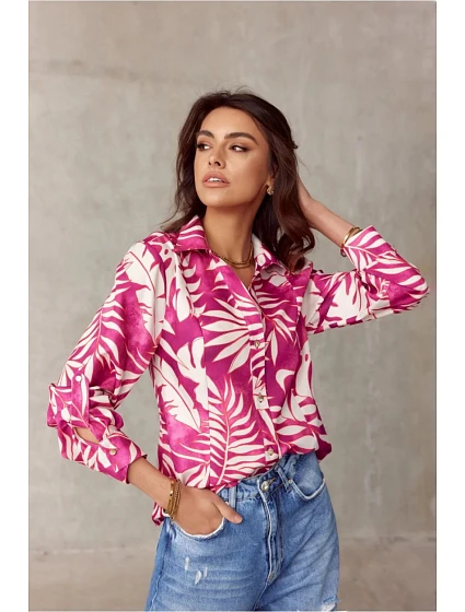 Dámská košile s dlouhým rukávem model 18411417 - Roco Fashion