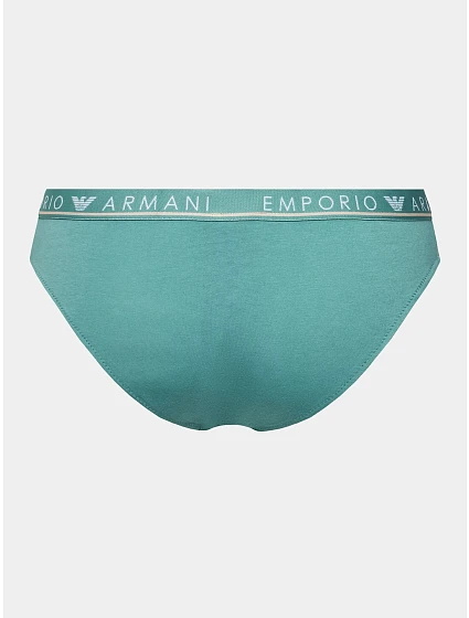 Dámské kalhotky 2PACK  tyrkysové  model 19015174 - Emporio Armani