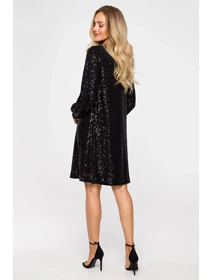 Dámské šaty model 19529987 černé Made Of Emotion - Moe