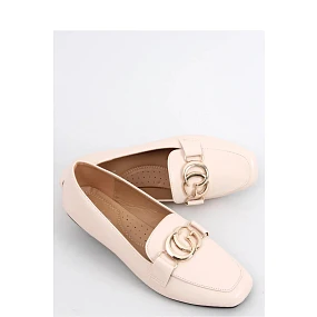 Dámské mokasiny model 19701736 béžové - Inello