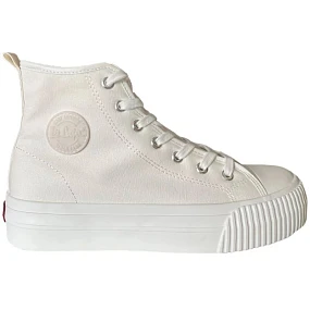 Dámske členkové topánky W LCW-24-02-2132LA White - Lee Cooper