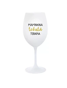 MAMINSKÁ LIEKOVÁ TERAPIA - SK pohár na biele víno 350 ml