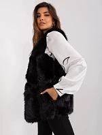 Dámska vesta AT KZ 2375.00P čierna - FPrice