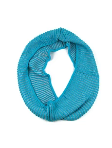 Dámska šatka Sz13330-7 Svetlomodrá so sivou - Art Of Polo