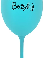 PÁN BOŽSKÝ - tyrkysový pohár na víno 350 ml