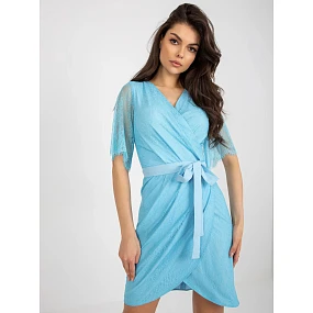 Dámské šaty model 21004320 světle modrá - Lakerta Dámské šaty model 21004320 světle modrá - Lakerta