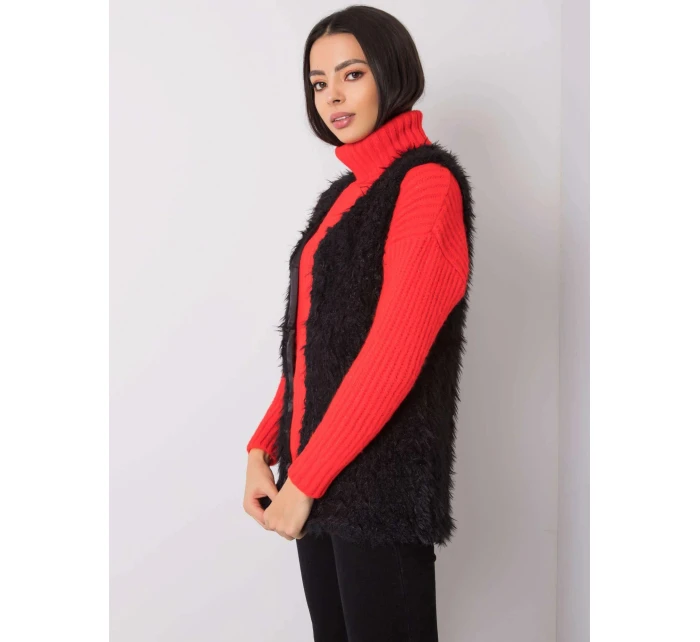 Dámska vesta TW KZ 1402.10P Black - Och Bella Dámska vesta TW KZ 1402.10P Black - Och Bella