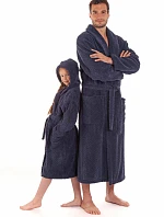 Pánsky župan Athena 2116 Dark Blue - Vestis