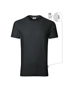 Pánske tričko Rimeck Resist heavy M MLI-R03EG tmavo šedá - Malfini