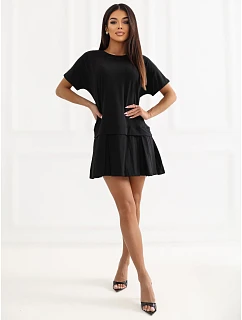 Dámské šaty A1229.10P černé - Rue Paris