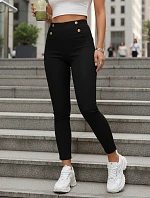 Dámske legíny UY2849 black - FashionStreet