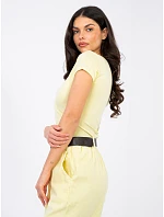 Dámske tričko RV TS 5636.03X svetložlté – Feel Good