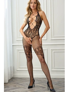 Dámský bodystocking Samanta černý - Pure Sin