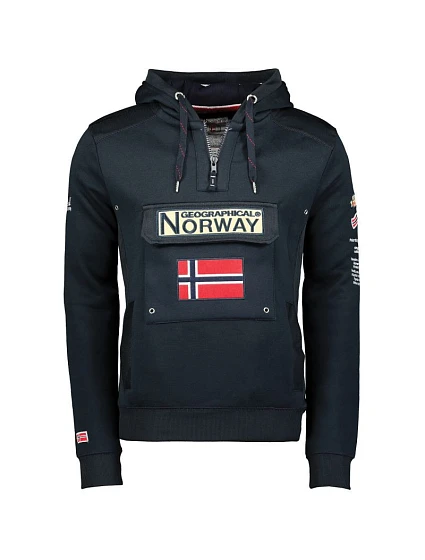 Pánská mikina Gymclass Db 054 M WW2489H/GN tm. modrá - Geographical Norway Pánská mikina Gymclass Db 054 M WW2489H/GN tm. modrá - Geographical Norway