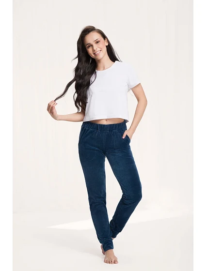 Dámské velurové kalhoty model 15857063 3XL - Luna