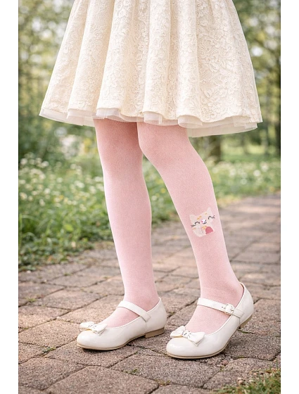 RAJSTOPY WZOROWANE 6-11 LAT DZIEWCZĘCE