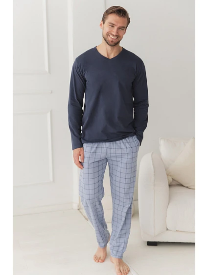 3670 PIŻAMA MĘSKA DŁUGA DORIAN 5XL-6XL 3670 PIŻAMA MĘSKA DŁUGA DORIAN 5XL-6XL