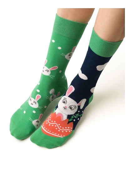 079 PÁNSKE ASYMETRICKÉ PONOŽKY EASTER