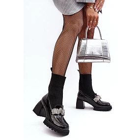 Topánky na podpätku model 187357 Step in style