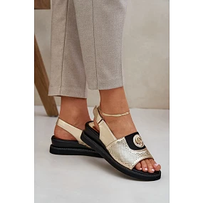 Model topánok na podpätku 211717 Krok v štýle